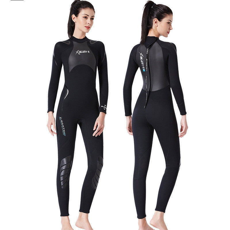 3mm wet diving suit for lovers in winter Lion-Tree