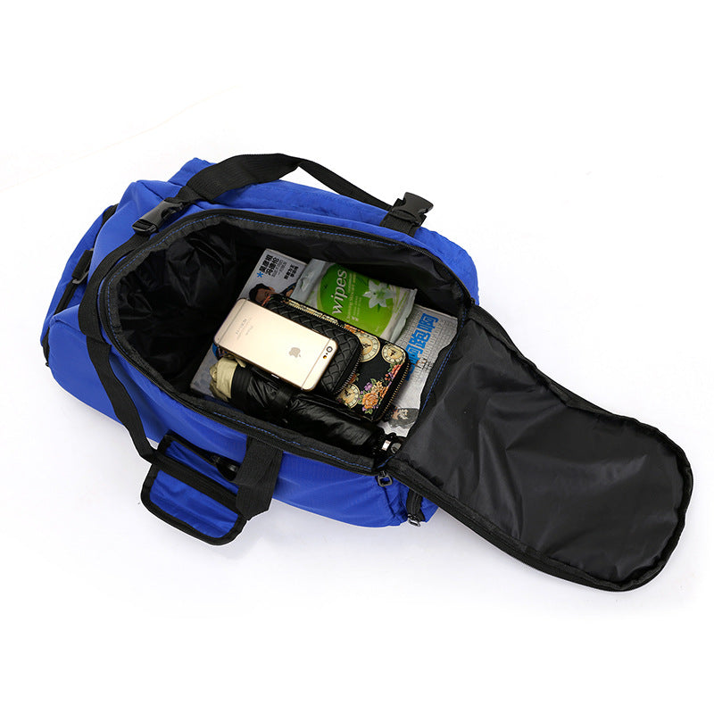 Fitness bag custom female sports training bag male travel bag double back shoulder shoulder yoga bag Lion-Tree
