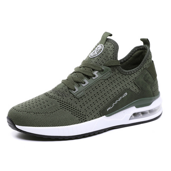 Autumn men and women flying woven running shoes Lion-Tree