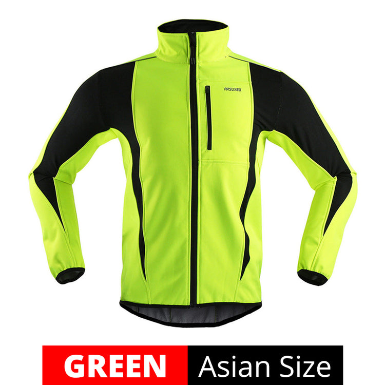 Fleece warm three layer cycling Coat Jacket Top Lion-Tree