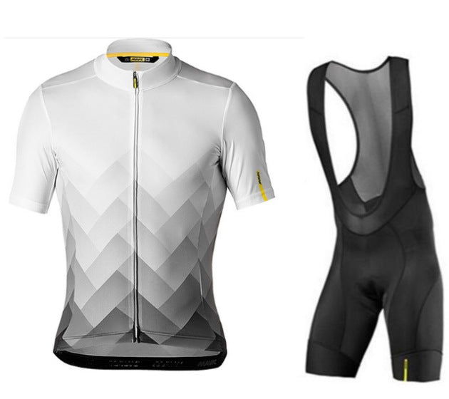 Mavic short-sleeved bib cycling jersey suit Lion-Tree