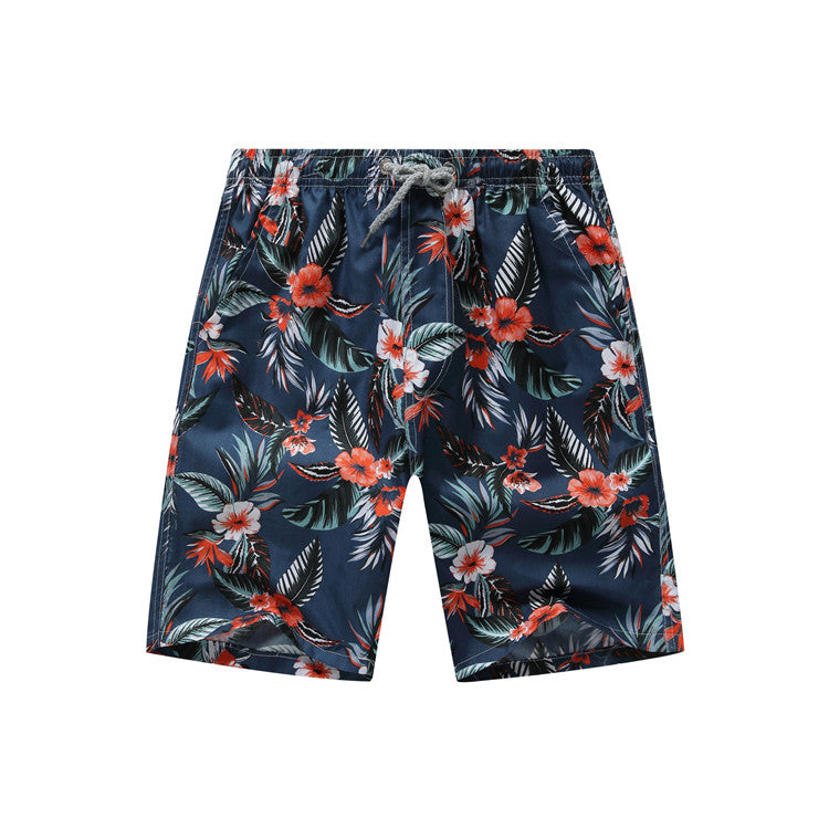 Summer beach pants casual shorts Lion-Tree