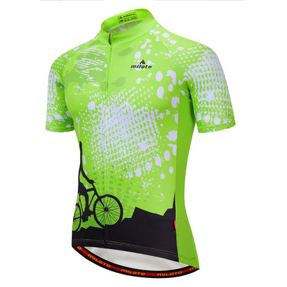 Cycling jersey short top plus extra large size Lion-Tree