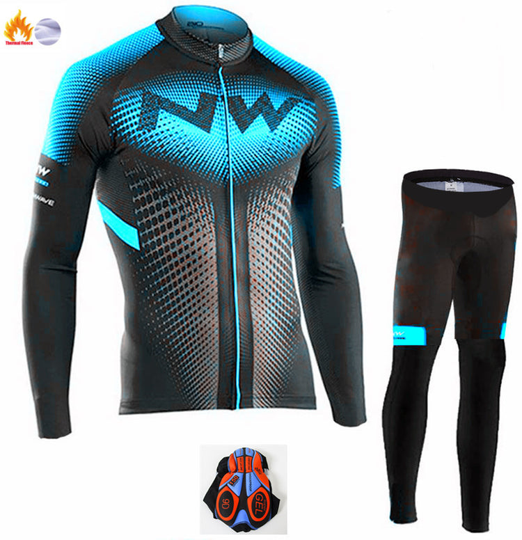 Cycling jersey long sleeve suit Lion-Tree