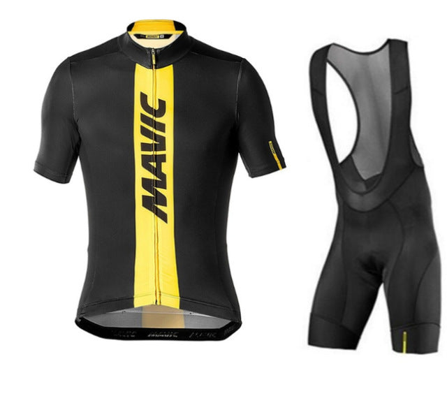 Mavic short-sleeved bib cycling jersey suit Lion-Tree