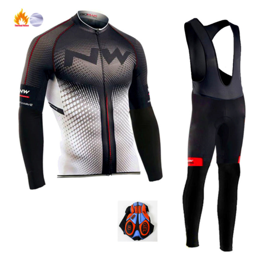 Cycling jersey long sleeve suit Lion-Tree