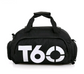 Fitness bag custom female sports training bag male travel bag double back shoulder shoulder yoga bag Lion-Tree