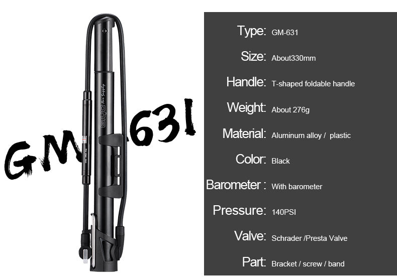 High-pressure bicycle pump Lion-Tree