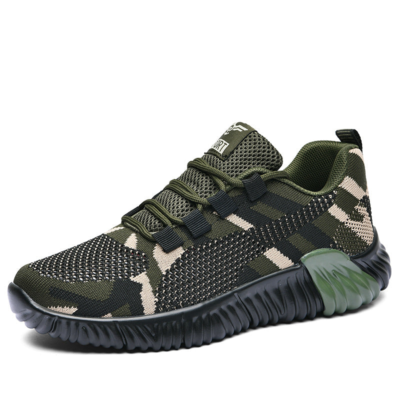 Student Training Military Training Shoes Camouflage Shoes Sports Men And Women Lion-Tree