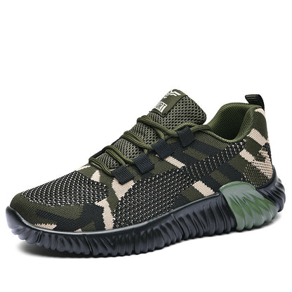 Student Training Military Training Shoes Camouflage Shoes Sports Men And Women Lion-Tree