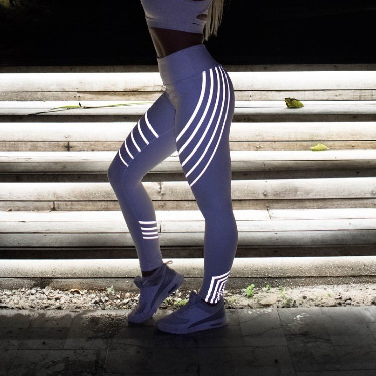 Fitness Yoga Pants Laser Printed Slimming Sports Leggings Lion-Tree