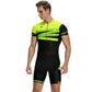 Short-sleeved Bib Cycling Jersey Suit Lion-Tree