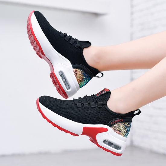 Fly weaving  casual sports shoes Lion-Tree