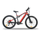 Red 500W Electric Ebike - 27.5 Inch Electric Mountain Bicycle 48V 27 Speed Lion-Tree