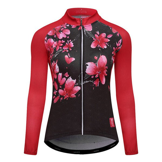 Long sleeve spring, autumn and winter team cycling jersey Lion-Tree