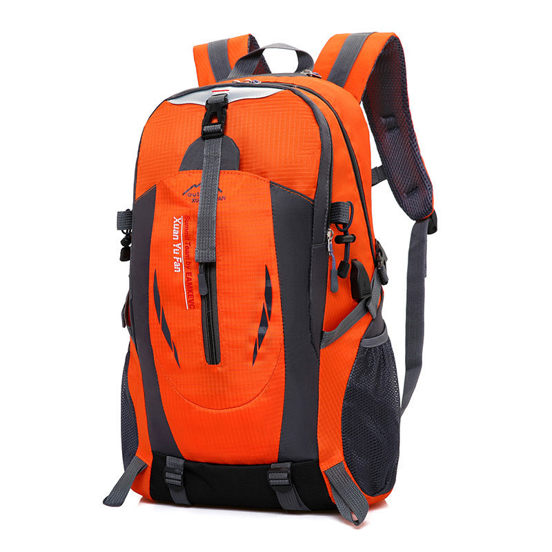 USB rechargeable bag 2021 new double shoulder bag male large capacity outdoor mountaineering bag women sports leisure travel bag Lion-Tree