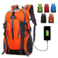 USB rechargeable bag 2021 new double shoulder bag male large capacity outdoor mountaineering bag women sports leisure travel bag Lion-Tree