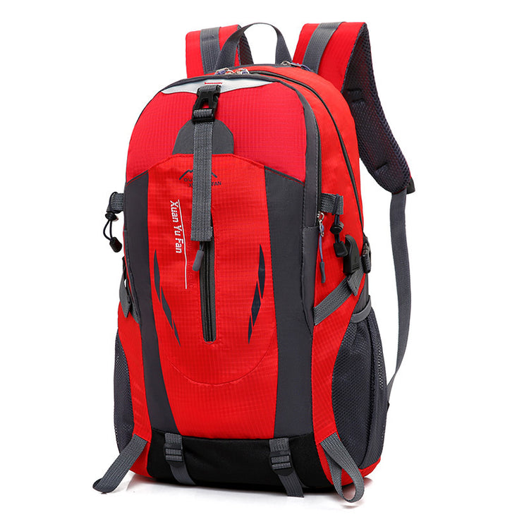 USB rechargeable bag 2021 new double shoulder bag male large capacity outdoor mountaineering bag women sports leisure travel bag Lion-Tree