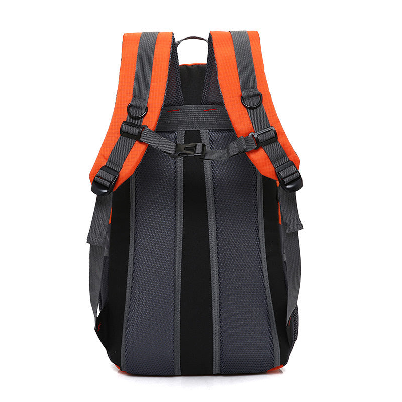 USB rechargeable bag 2021 new double shoulder bag male large capacity outdoor mountaineering bag women sports leisure travel bag Lion-Tree