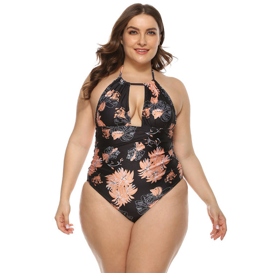 Digital printed one-piece bikini Lion-Tree