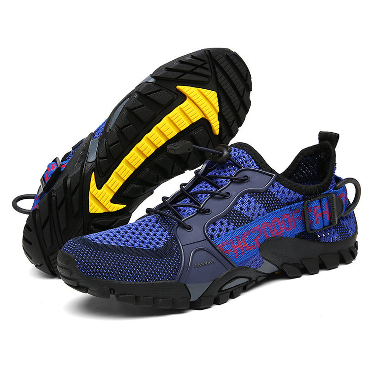 Cloth Shoes With Breathable Mesh For Hiking Lion-Tree