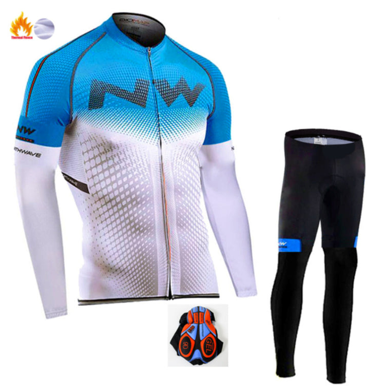 Cycling jersey long sleeve suit Lion-Tree