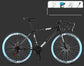 Road Race Variable Speed Solid Tire Double Disc Brake Bicycle Lion-Tree