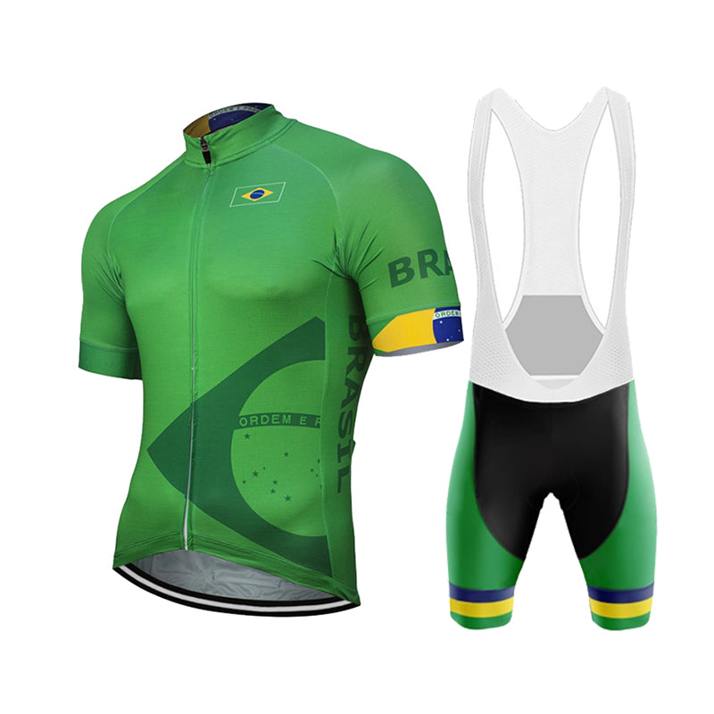 Summer Brazil Team Cycling Jersey Men&