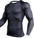 Compression Shirt Men Gym Running Shirt Quick Dry Breathable Fitness Sport Shirt Sportswear Training Sport Tight Rashguard Male Lion-Tree