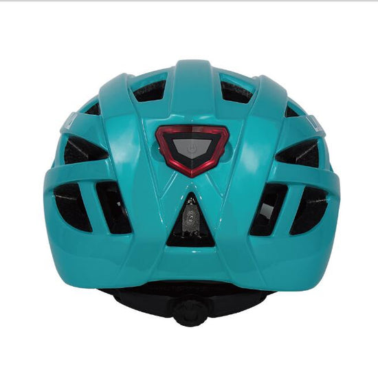 Male and female one-piece bicycle riding helmet with light Lion-Tree