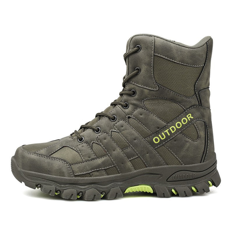 Cross-border Large Size Outdoor Mountaineering Tactical Boots Men&