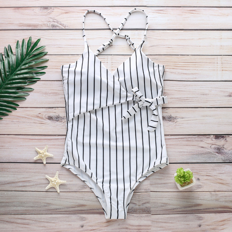 Vertical one-piece swimsuit Lion-Tree