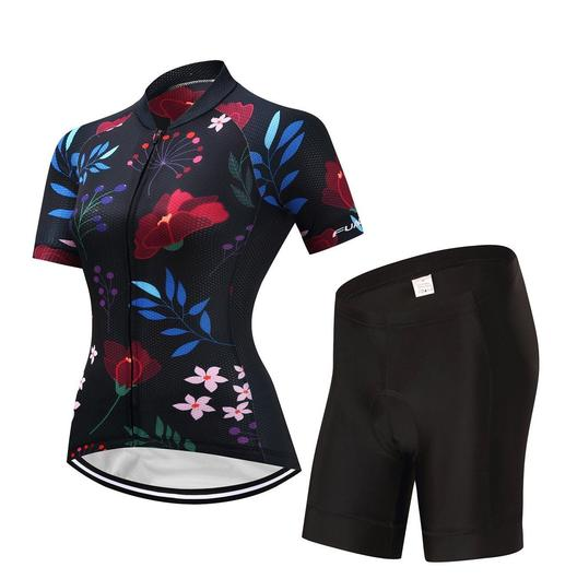 Cycling Kit - BlackFlower Lion-Tree