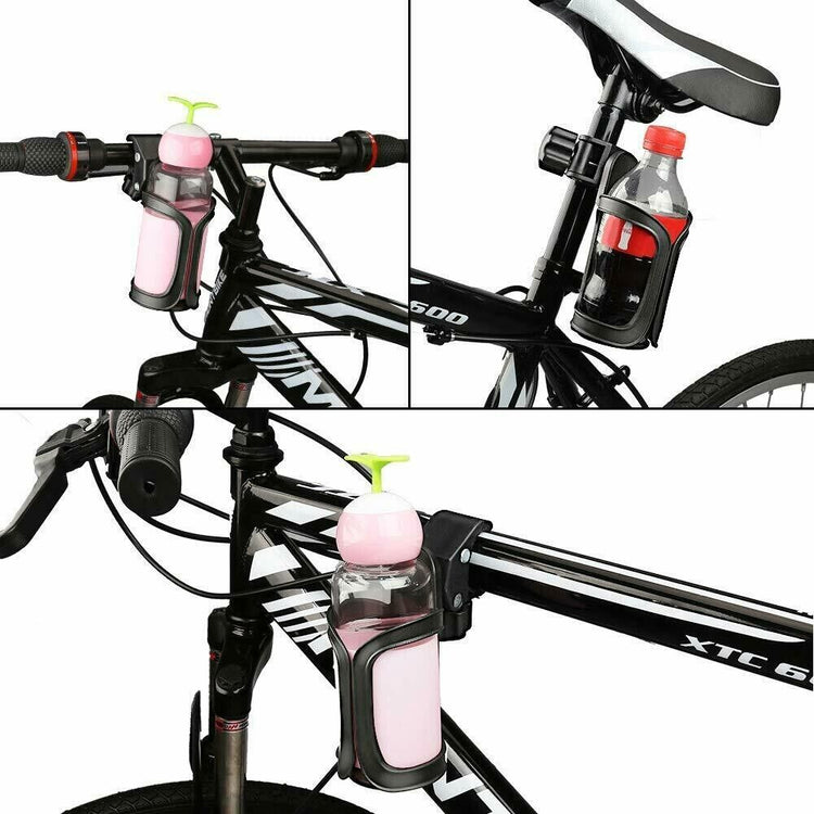 Water Bottle Cage Mount Drink Bicycle Handlebar Bike Cup Holder Cycling Beverage Lion-Tree