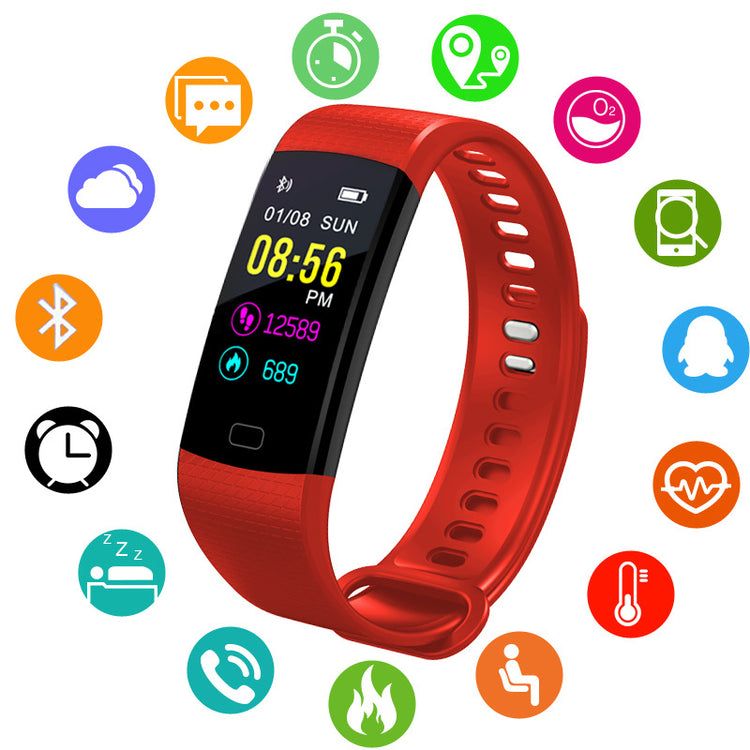 LIGE color screen multifunctional smart bracelet Lion-Tree