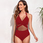 Lace One-piece Swimsuit For Women In Europe And America Lion-Tree