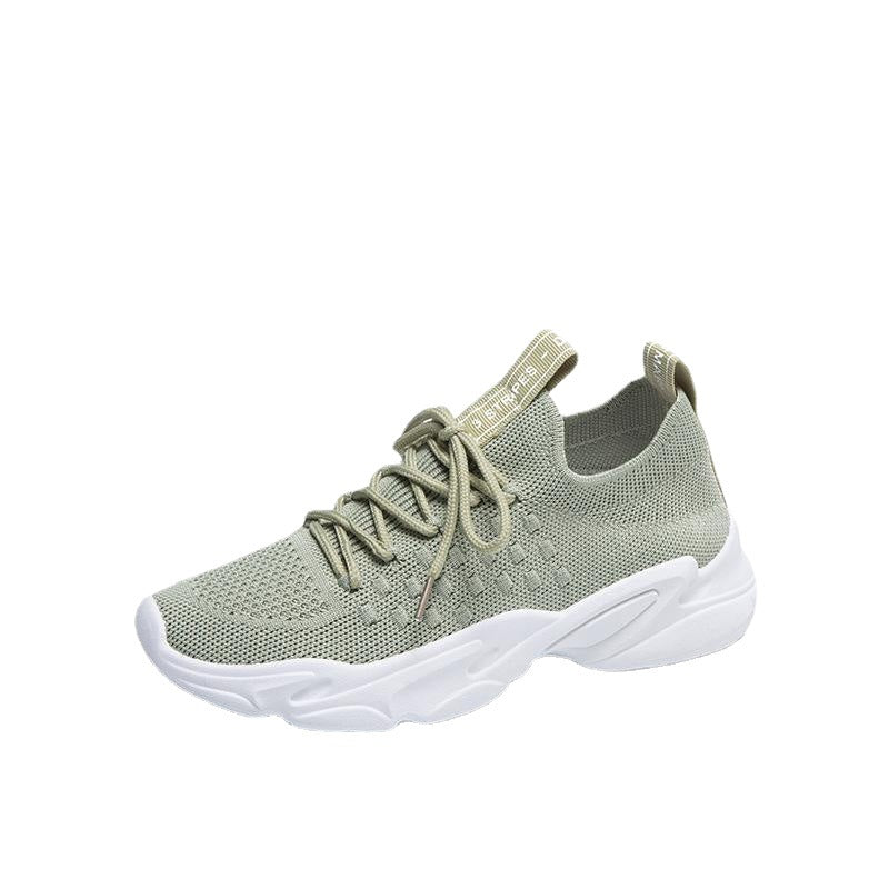 New Breathable Student Sports Shoes Female Ins Street Shooting Korean Version Of Old Shoes Lion-Tree