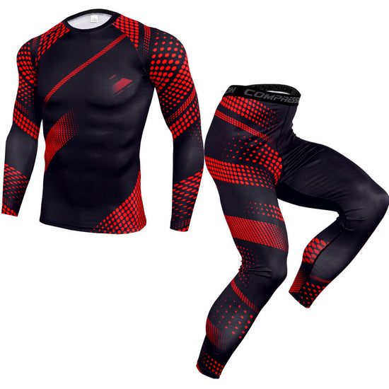 Outdoor fitness sports suit men&