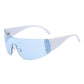 Frameless Integrated Sunglasses Fashion Trend Street Shooting Sports Style Lion-Tree