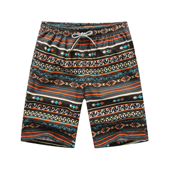 Summer beach pants casual shorts Lion-Tree