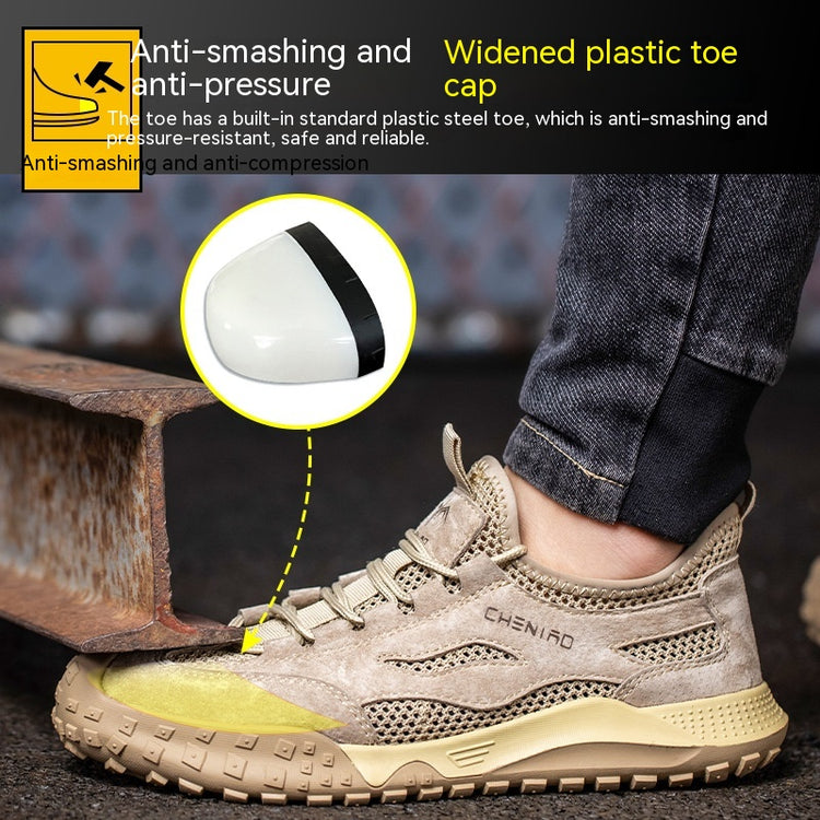 Labor Protection Shoes For Men To Prevent Smashing And Piercing Lion-Tree