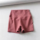 Summer new high waist ladies yoga shorts Lion-Tree