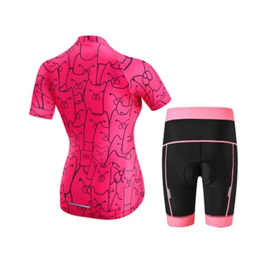 Cycling Kit - CatPink Lion-Tree