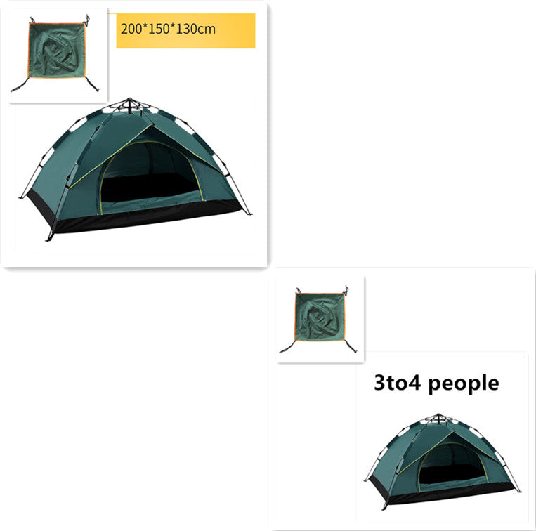 Automatic Tent Spring Type Quick Opening Sunscreen Lion-Tree