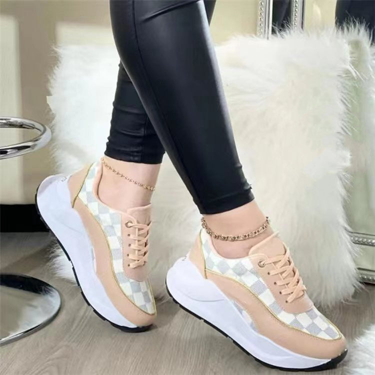 Female Fashion Casual Thick-soled Sports Shoes Lion-Tree