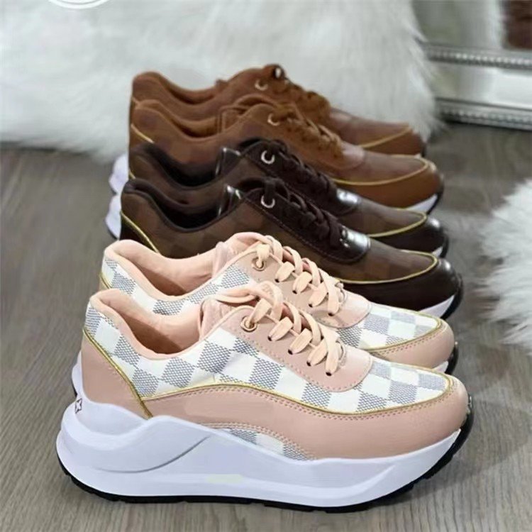 Female Fashion Casual Thick-soled Sports Shoes Lion-Tree