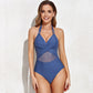 Lace One-piece Swimsuit For Women In Europe And America Lion-Tree