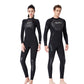 1.5MM One-piece Warm And Cold Long-sleeved Snorkeling Surfing Sunscreen Jellyfish Swimsuit Lion-Tree