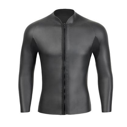 3MM Surfing Wetsuit Sports Light Leather Top For Men Lion-Tree