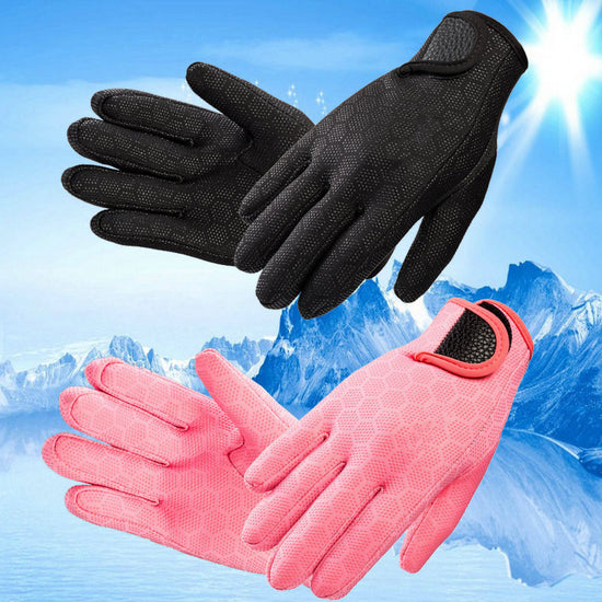 Sun Protection Winter Swimming Warm Gloves Lion-Tree